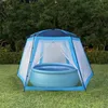 Image de vidaXL Zwembadtent 500x433x250 cm stof blauw91574