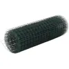 Image de Grillage acier avec revêtement en PVC 25x0,5 m vert