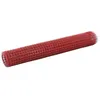 Image de vidaXL Kippengaas 10x1 m staal met PVC coating rood143662