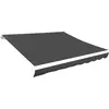 Image de Vidaxl Tissu Pour Auvent, Anthracite, 450 X 300 Cm