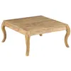 Image de vidaXL Table basse 80x80x40 cm Bois de manguier massif