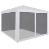 Image de vidaXL Partytent met 4 mesh zijwanden 3x3 m45108