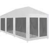 Image de vidaXL Partytent met 8 mesh zijwanden 9x3 m45111