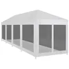 Image de vidaXL Partytent met 10 mesh zijwanden 12x3 m45112