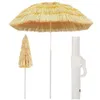 Image de vidaXL Parasol de Plage Naturel Style Hawaïen, Pare-soleil de Patio, Abri de Soleil, Parasol de Jardin Terrasse Cour 44547