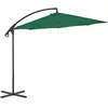 Image de Parasol droit vidaxl mat en acier rond 300 x 300 toile en polyester