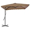Image de vidaXL Parasol d'Extérieur avec Poteau en Acier, Pare-soleil de Patio, Abri de Soleil, Parasol de Terrasse Extérieur, 250 x 44884