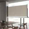 Image de vidaXL Tuinscherm uittrekbaar 120x300 cm cràmekleurig45188