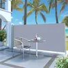 Image de vidaXL Auvent Latéral Rétractable 140x300 cm Gris Brise-vue Store Abri Balcon 45357