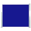 Image de vidaXL Windscherm uittrekbaar 120x300 cm blauw45361