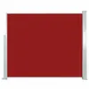 Image de vidaXL Windscherm uittrekbaar 120x300 cm rood45362