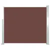 Image de vidaXL Windscherm uittrekbaar 120x300 cm bruin 45364