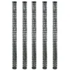 Image de vidaXL Tuinhekken gaas 5 st 1x1,2 m HDPE groen143891