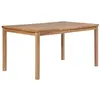 Image de Table de jardin 150x90x77 cm Bois de teck solide