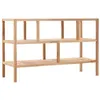 Image de Étagère de salle de bain Bois de noyer massif 100x40x65 cm