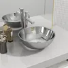 Image de Lavabo 28 x 10 cm Céramique Argenté