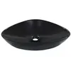 Image de Lavabo céramique noir - VIDAXL - Triangulaire - 39 cm - Intérieur - A poser