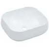 Image de vidaXL Lavabo 44,5 x 39,5 x 14,5 cm Céramique Blanc