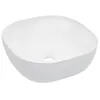 Image de vidaXL Lavabo Lave-Mains Vasque à Poser Monter Salle de Bain Intérieur Salle d'Eau Cabine de Toilette Maison 42,5x42,5x14,5 143917