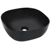 Image de Lavabo 42,5x42,5x14,5 cm Céramique Noir