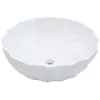 Image de vidaXL Lavabo Lave-Mains Vasque à Poser Monter Salle de Bain Intérieur Salle d'Eau Cabine de Toilette Maison 46x17 cm 143921