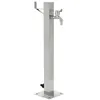 Image de vidaXL Tuinwaterkolom vierkant 65 cm roestvrij staal45454