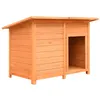 Image de Niche pour chiens - vidaXL - 120x77x86 cm - Bois de pin et sapin - Résistante aux intempéries - Extérieur