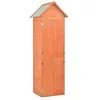 Image de Abri de jardin, 71 x 60 x 213 cm, en bois