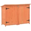 Image de vidaXL Abri de stockage de jardin 120x50x91 cm Bois