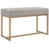 Image de Banc 80 cm Gris Velours