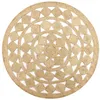 Image de vidaXL Vloerkleed handgemaakt 90 cm gevlochten jute133710
