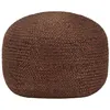 Image de vidaXL Pouf fait main 40x45 cm jute marron248084
