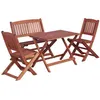 Image de Ensemble à manger d extérieur 4 pcs pour enfants Eucalyptus
