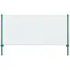 Image de Vidaxl Grillage de Jardin avec Poteaux, Acier, 25 X 1 M, Vert