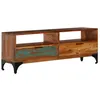 Image de vidaXL Meuble TV 118 x 35 x 45 cm Bois de récupération massif