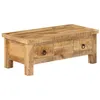 Image de vidaXL Table Basse Table de Canapé Séjour Salon Meuble Bois de Manguier Massif