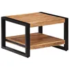 Image de Table basse 60x60x40 cm Bois d acacia massif