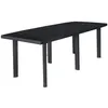 Image de Table de jardin Anthracite 216x90x72 cm Plastique