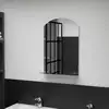 Image de Vidaxl Miroir Mural avec Étagère, 40x60 cm, Verre Trempé