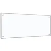 Image de Dosseret de cuisine Transparent 100x40 cm Verre trempé
