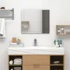 Image de vidaXL Wandspiegel 60x50 cm glas249532