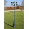 Image de vidaXL Lampe d'Extérieur Triple Lampadaire Lampe de Jardin Éclairage de Jardin 40246