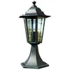 Image de vidaXL Lampe de jardin Vert foncé/Noir Aluminium