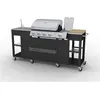 Image de vidaXL Buitenkeuken met barbecue Montana 4 branders 40426