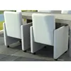 Image de vidaXL Chaises de salle à manger pcs Cuir artificiel Blanc