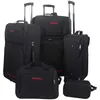 Image de Set de valises noires 5 pièces