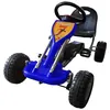 Image de vidaXL Kart à Pédales Bleu Jardin Karting Voiture Auto Véhicule Jouet d'Enfant