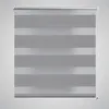 Image de vidaXL Store Enrouleur Tamisant 50x100 cm Gris Fenêtre Chambre à Coucher 240187