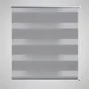 Image de vidaXL Store Enrouleur Tamisant 120x175 cm Gris Store Occultant Fenêtre Maison 240215