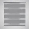 Image de vidaXL Store Enrouleur Tamisant 140x175 cm Gris Store Occultant Fenêtre Maison 240223